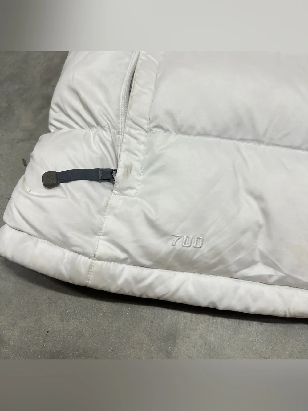 The North Face Nuptse 2 Puffer Vest 700 Fill Goose Down White Women’s Size Large